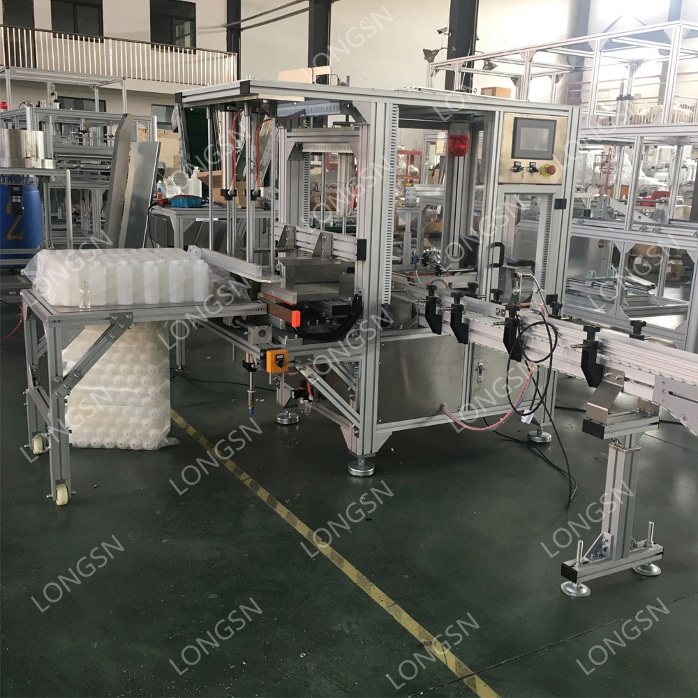 Big Adjustable Range Empty Bottle Bag Packing Machine Drinking Water Bottle Packaging Machines