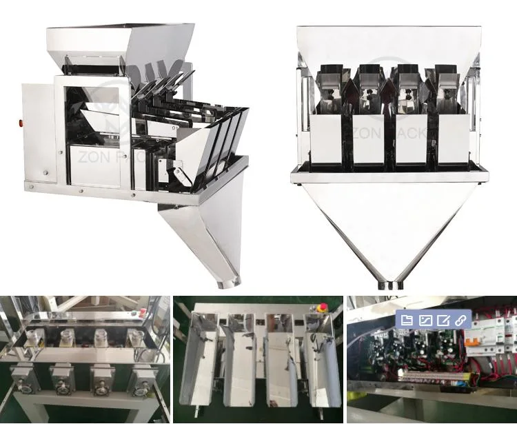 Small Weight Linear Weigher Packing Machine for Coffee