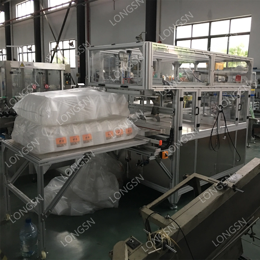 Big Adjustable Range Empty Bottle Bag Packing Machine Drinking Water Bottle Packaging Machines