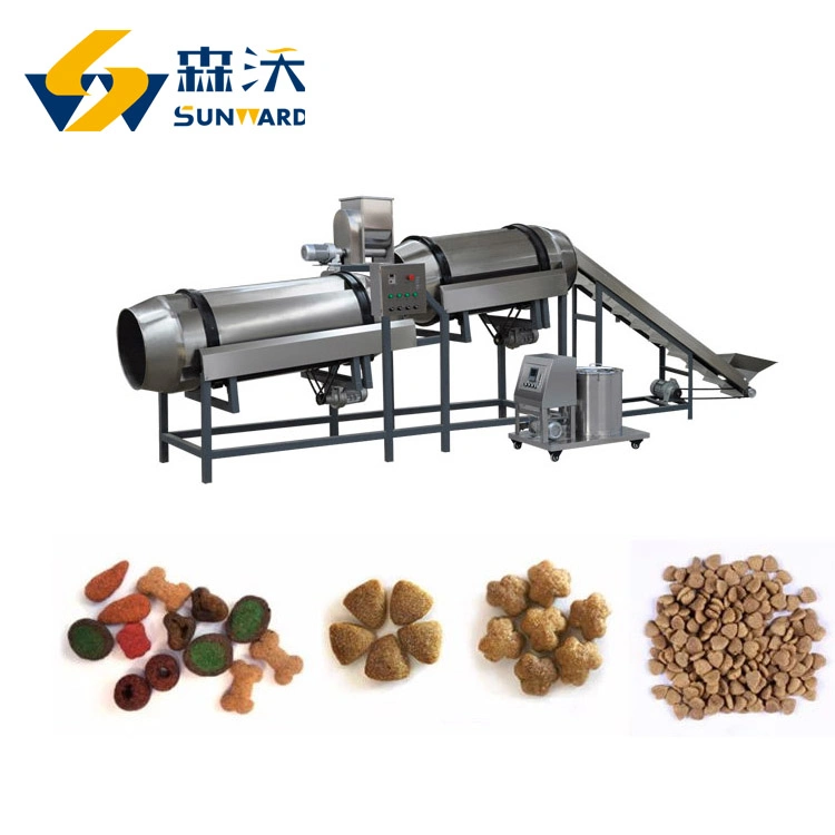 2023 Best Performance Big Output 3ton/H Fish Feed Extruder 2 Ton/H Dog Food Cat Food Packing Bag Machine