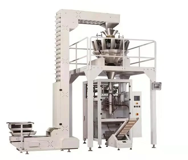 Multihead Weigher Vertical Form Fili & Seal Packing Machine Pillow Bag Gusset Bag Overlap Finseal Separate System Big Small Bag