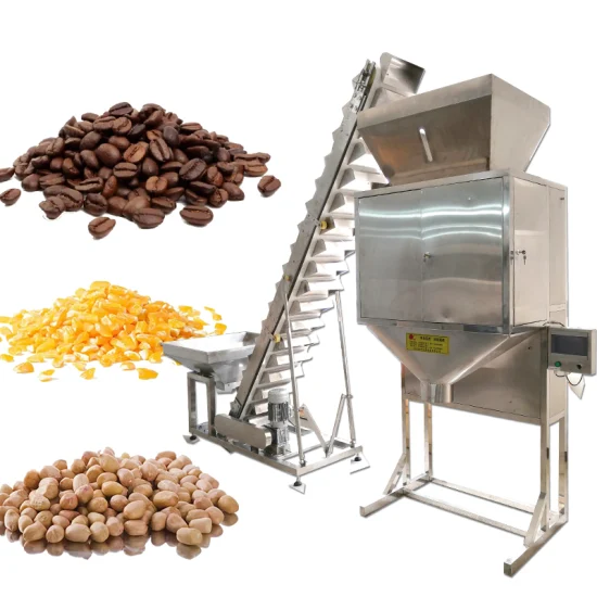 Halbautomatische 5 kg 10 kg 20 kg 25 kg Granulatfutter-Pellets-Verpackungsmaschine