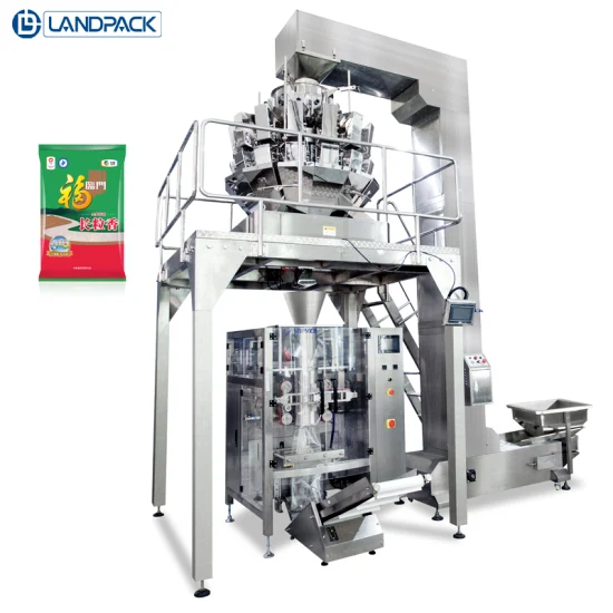 Automatische Salz-/Zuckerbeutelverpackungsmaschine mit linearer Waage